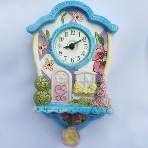 Colorful cuckoo house clock.